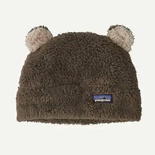 Patagonia Baby Furry Friends Fleece Hat - Marlow Brown - 0-3 M
