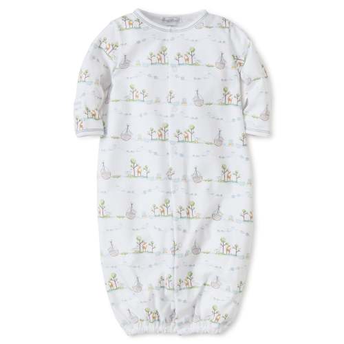 Blue Noah's Print Convertible Gown