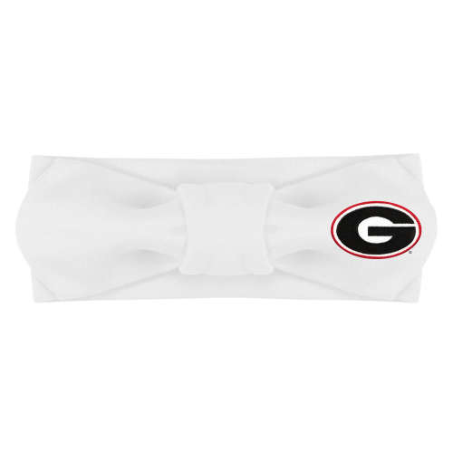 Georgia Bulldogs Solid Hair Knot | College Baby