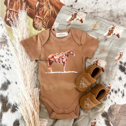 The Good Horse Onesie/Tee(little kid) (Cognac)
