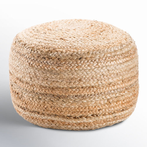 Teele 18" Wide Round Pouf Ottoman