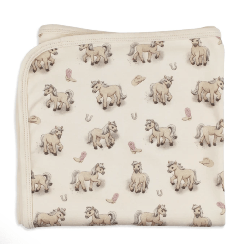 Blush Boots | Organic Blanket