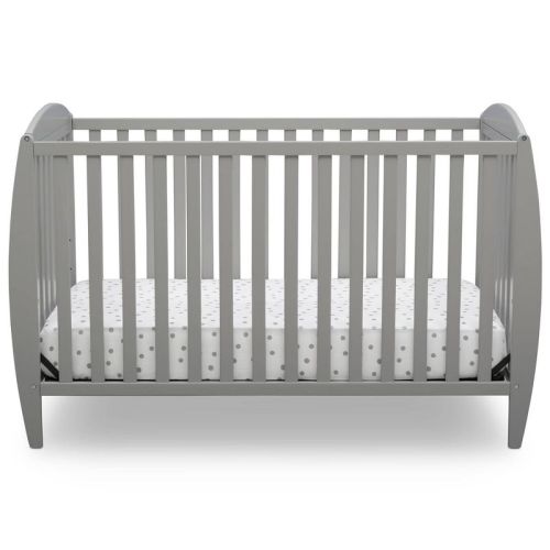 Delta Children Taylor 4-in-1 Convertible Baby Crib, Color: Gray