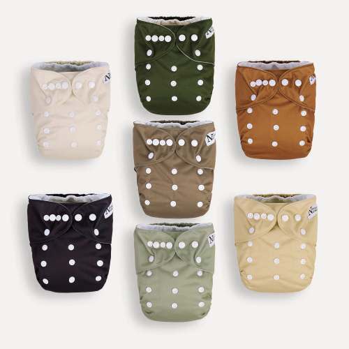 Nora's Nursery 7 pack pockets diapers