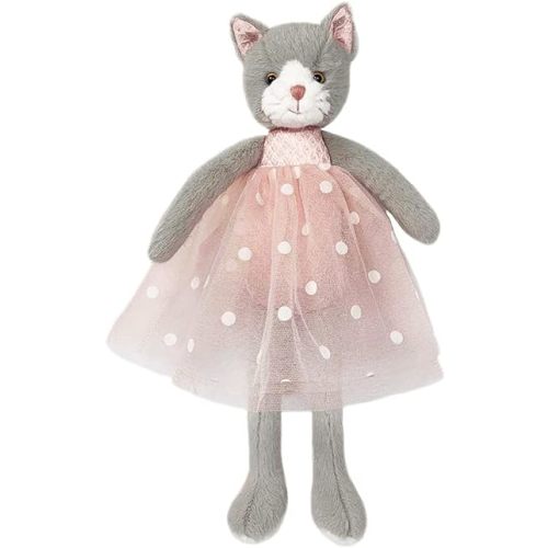 MON AMI Celeste Cat Stuffed Doll – 15”, Soft Plush Animal Doll, Use as Toy or Room Decor, Great Gift for Kids of All Ages