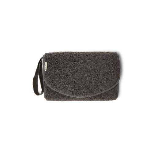 Dark Grey Teddy Changing Mat