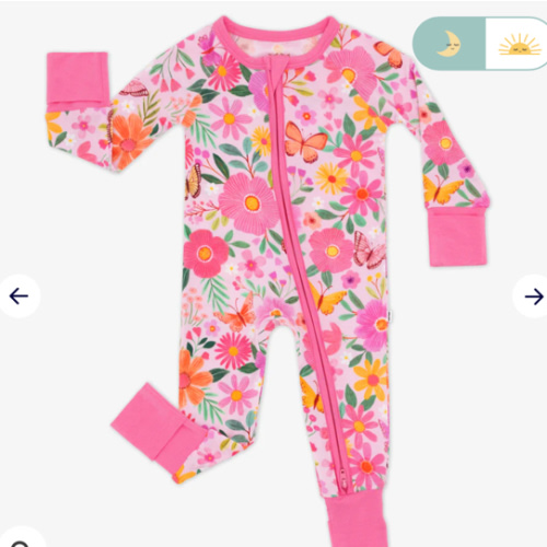 Butterfly Blooms Zippy – Little Sleepies