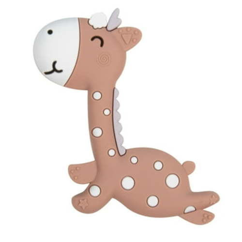 1 Pack Giraffe Silicone Baby Teething Toy For 06month Baby Chew Toys For Needs