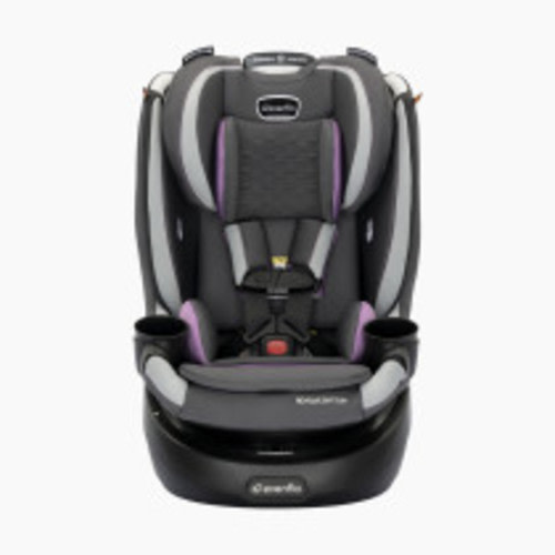 Evenflo Revolve 360 Slim 2 in 1 Convertible Rotating Car Seat - Sutton Purple