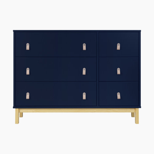 Delta Children babyGap Legacy 6 Drawer Dresser - Navy/Natural