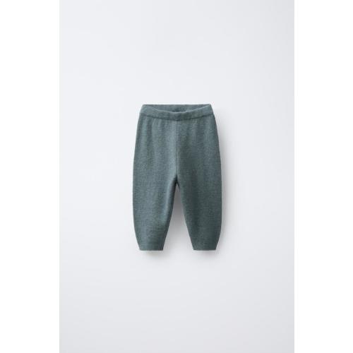KNIT JOGGER PANTS - Blue / Gray | ZARA United States