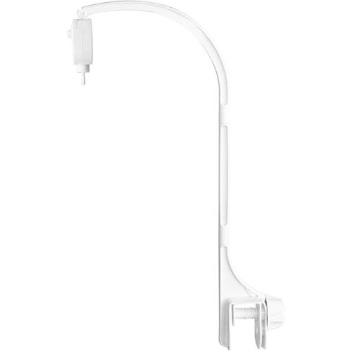 Baby Crib Mobile Arm with Music Box Spin Motor(24 inch ), AICMEI Nursery Decor Hanger -DIY Toy Decoration Move Bracket,Double nut Adjustment and Fixing