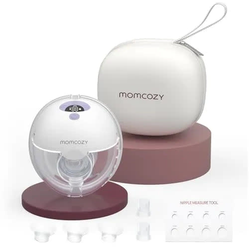 Momcozy Wearable Breast Pump M5 - Lilac