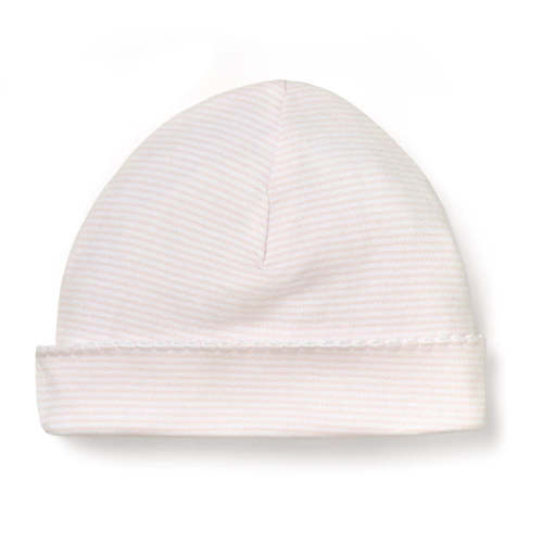 Striped Beanie- Pink