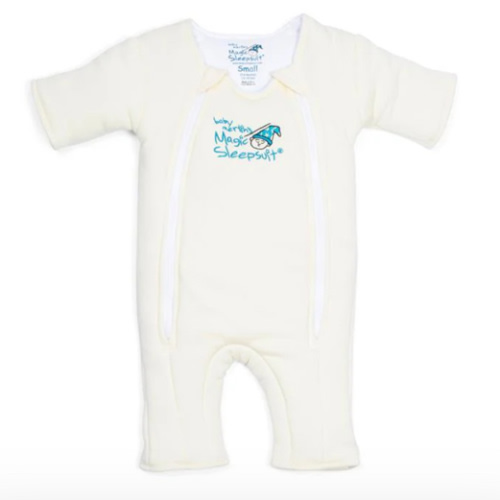 Cream Baby Merlin’s Magic Sleepsuit | Soft 100% Cotton Infant Sleepsuit