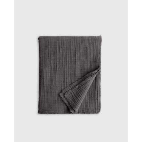 Organic Airy Gauze Throw