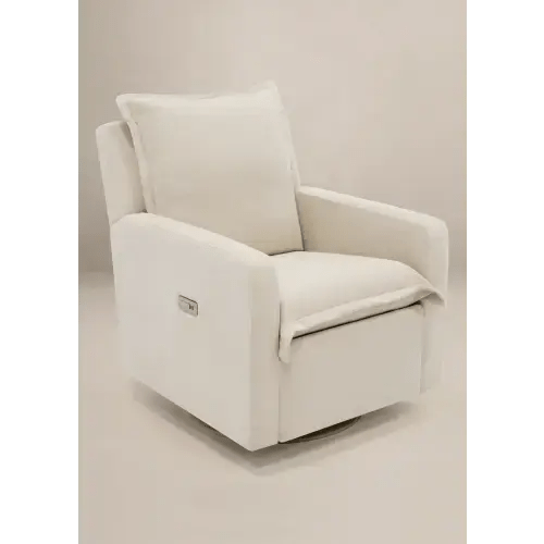 High Performance Basket Sand | Flynn | Swivel Nursery Recliner | Oilo™ Studio