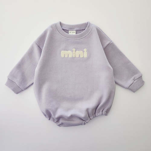 Baby Mini Sweatshirt Romper II (0-18m) - Sweet Lavender – AT NOON STORE