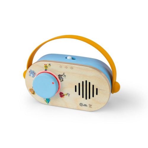 Baby Einstein Hape Discovery FM Radio Baby Toy: Educational Toddler Learning Tool, Music & Fine Motor Development