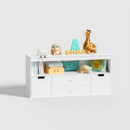 Winston Porter Bookcase with 4 Removable Drawers | Wayfair