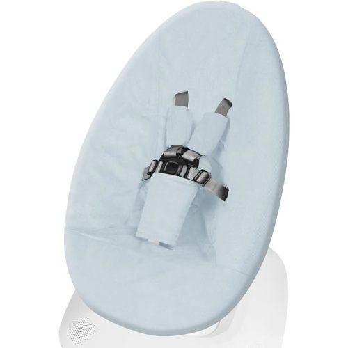 Baby Swing Cover - Compatible with 4moms MamaRoo 5 Launched 2022 - Soft & Breathable Fabric, Machine Washable, Perfect for Baby & Newborn (Cover Only) Blue