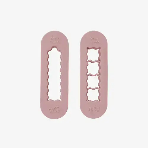 Baby-Led Weaning Food Cutters - Blush | Starting Solids at 6 & 9 Months– ezpz