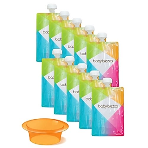 Baby Brezza® 10-Pack 7 oz. Easy Fill Reusable Food Pouches