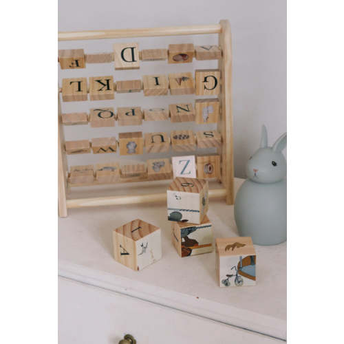 ABC Wooden Block Frame – Little Owly