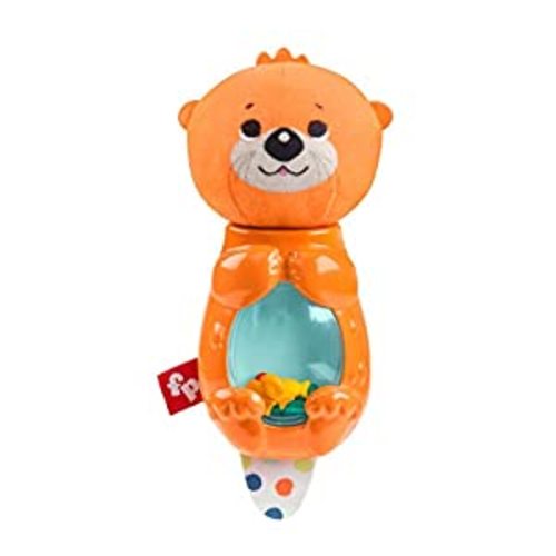Amazon.com : Fisher-Price Hungry Otter Rattle : Toys & Games