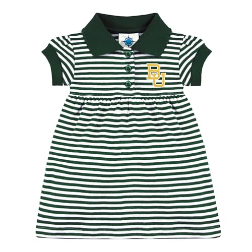 Creative Knitwear College Baby Polo Dress w/Bloomer - Team Logo, Multiple Colors, for Baby Girls (0-12 Months)