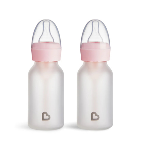 Bond® Silicone Glass Bottle 4oz or 8oz, 2pk | Munchkin