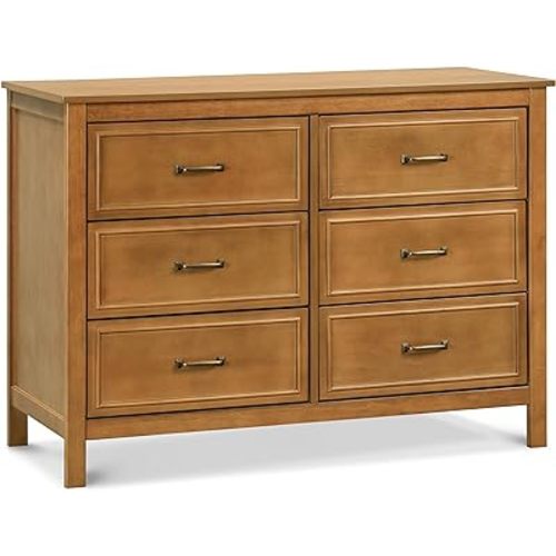 DaVinci Charlie 6-Drawer Double Dresser in Chestnut