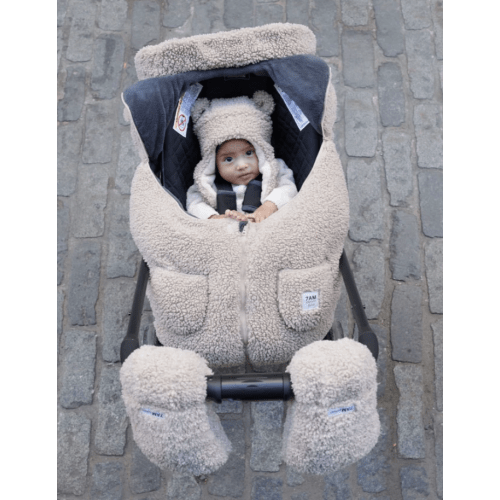 Car Seat Cocoon - Teddy
