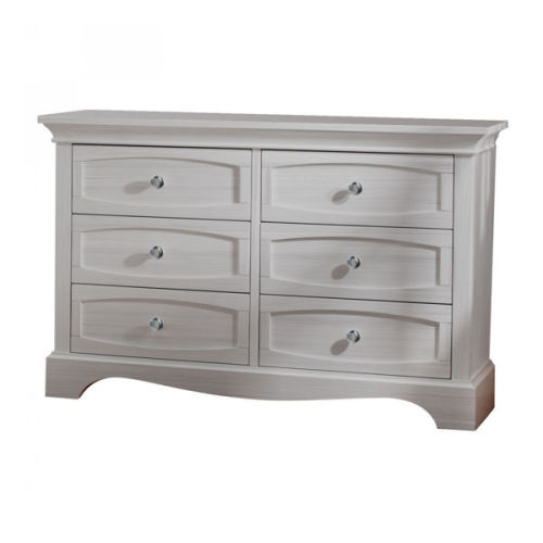 Ragusa Double Dresser - Vintage White by Pali Furniture