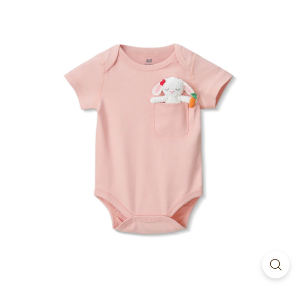 Organic Cotton Candy Bodysuit | Onesie | Our Little Treasures