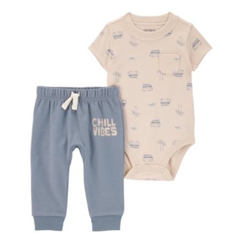 Carter's Child of Mine Baby Boy Outfit Set, 2-Piece, Sizes 0/3-24 Months
