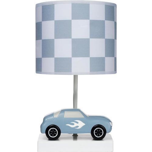 Lambs & Ivy Little Racer Hand Painted Car/Transportation Lamp w/Shade and Bulb
