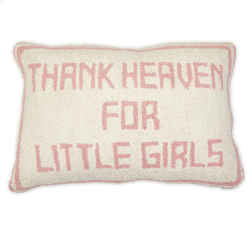 Two's Company Thank Heaven Punch Embroidery Decorative Throw Pillow – Smyth Jewelers