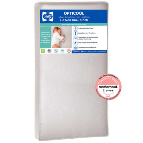 Sealy OptiCool Crib Mattress | Sealy Baby
