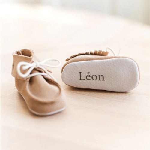 Slippers Personalized - Beige