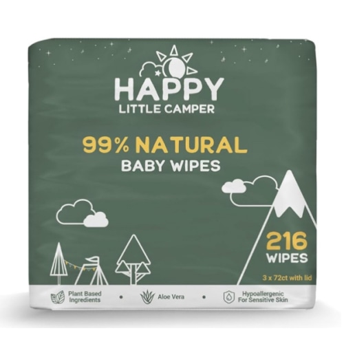 Amazon.com: Happy Little Camper: Natural wipes