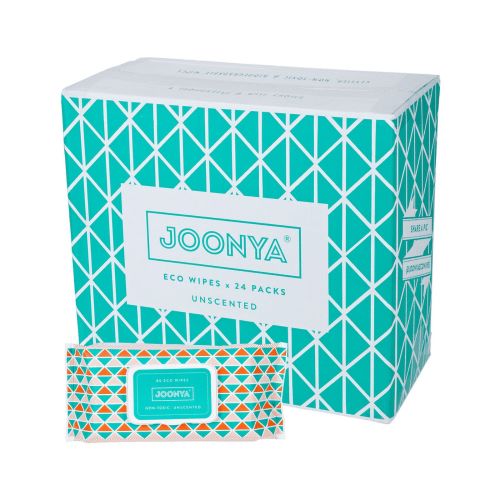 Joonya Baby Wipes - Non-Toxic, Biodegradable Baby Wipes for Calm, Healthy Skin - Fragrance Free Baby Wipes - Bulk Baby Wipes - 24 Packs of 80 Diaper Wipes (1920)