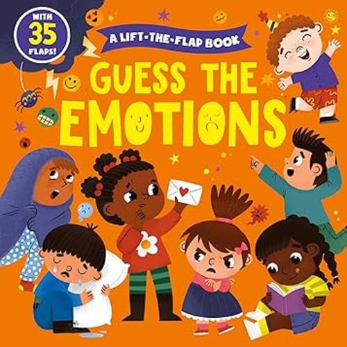 Guess the Emotions: A Lift-the-Flap Book with 35 Flaps! (Clever Hide & Seek)