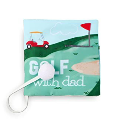 Mud Pie Children's Golf with Dad Plush Book