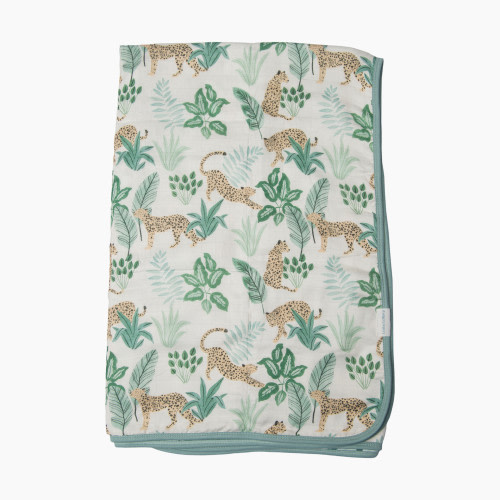 Loulou Lollipop Muslin Quilt - Tropical Jungle