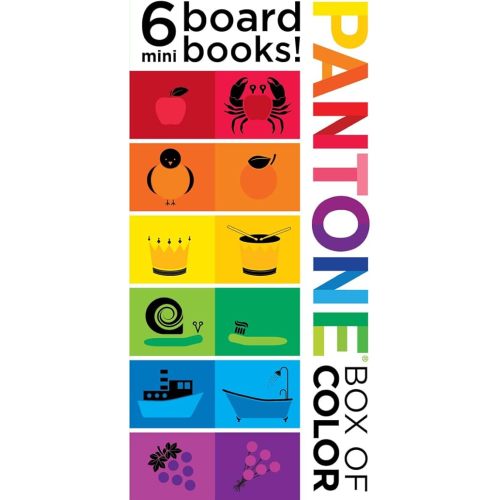 Pantone: Box of Color: 6 Mini Board Books! Board book – Picture Book, November 1, 2012