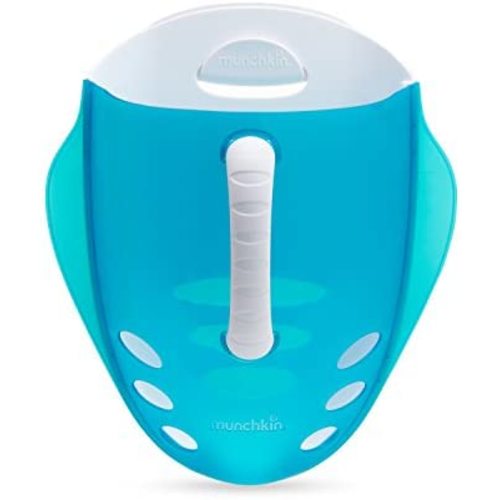 Munchkin Scoop Drain and Store Bath Toy Organizer, Blue