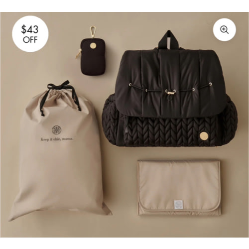Levy Backpack Black Holiday Set