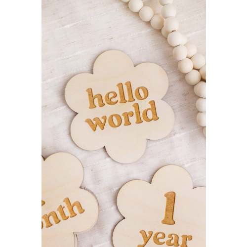 Flower Baby Milestone Signs | 223 Baby Co