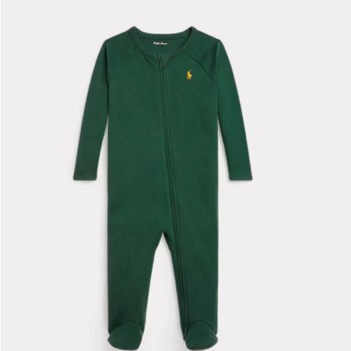 Cotton Interlock Footed Coverall